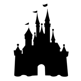 Disney castle stencil free stencil gallery