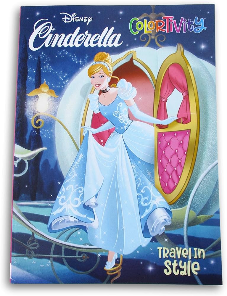 Cinderella coloring and activity book