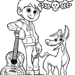Coco coloring pages printable for free download