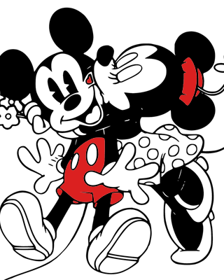 Disney coloring pages from a to z