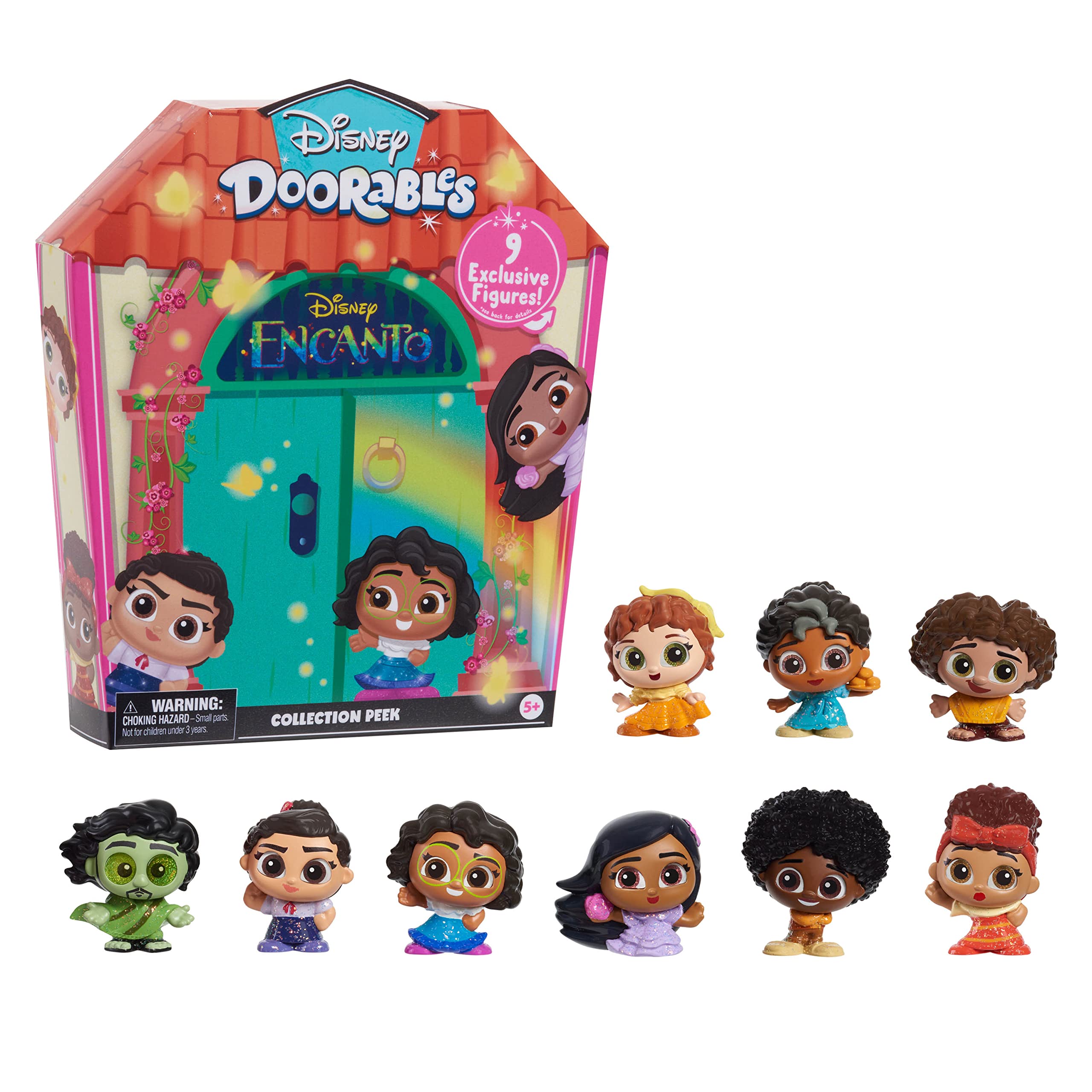 Just play disney doorables encanto collection peek collectible figures kids toys for ages up kids toys for ages up multi