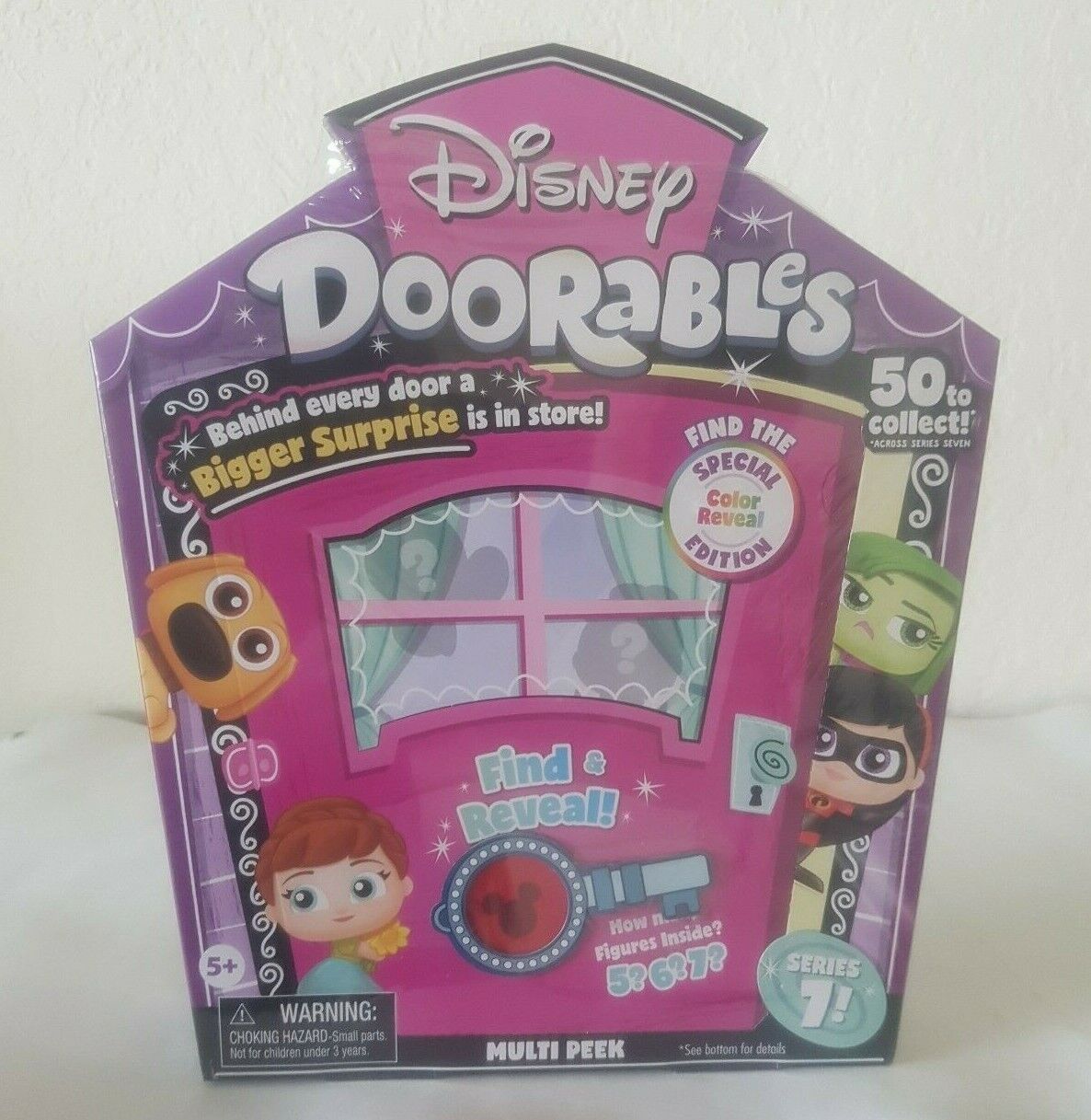 Disney doorables multi peek series special edition color reveal blind box new