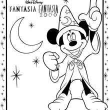 Fantasia coloring pages