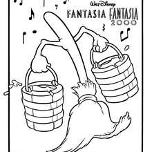 Fantasia coloring pages