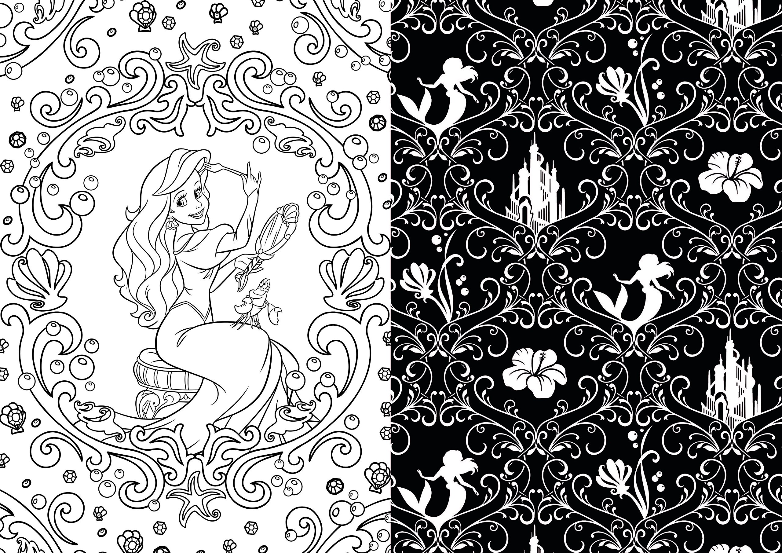 Art of coloring disney princess images to inspire creativity and relaxation art therapy