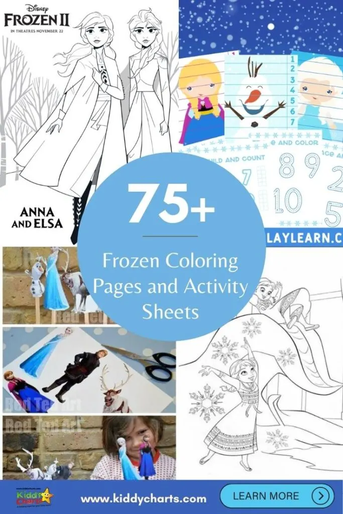 Frozen coloring pages for disney fans everywhere