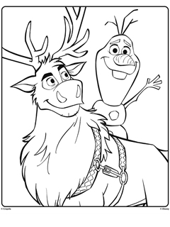 Disney free coloring pages