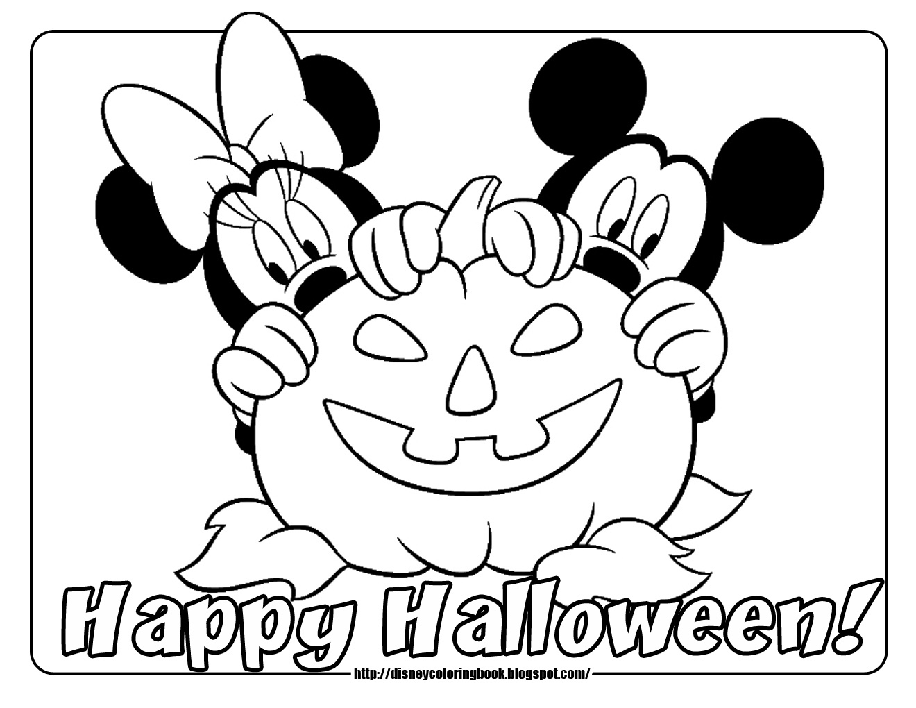 Disney coloring pages and sheets for kids mickey and friends halloween free disney halloween coloring pages