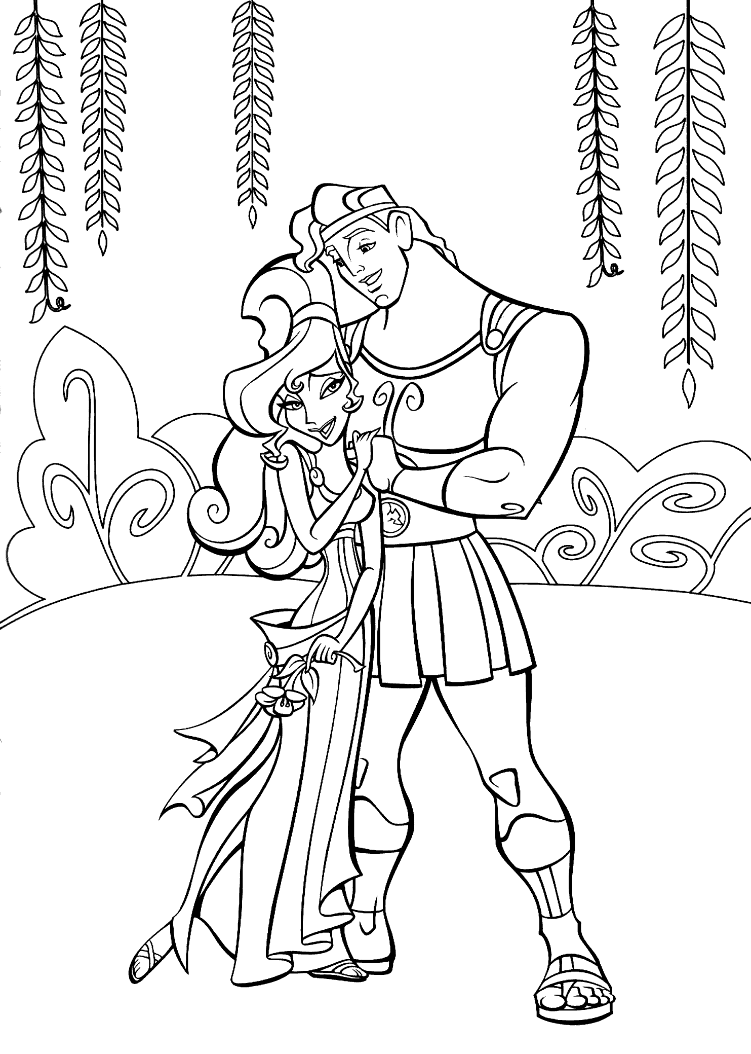 Hercules coloring pages for kids printable free disney coloring pages cartoon coloring pages free disney coloring pages