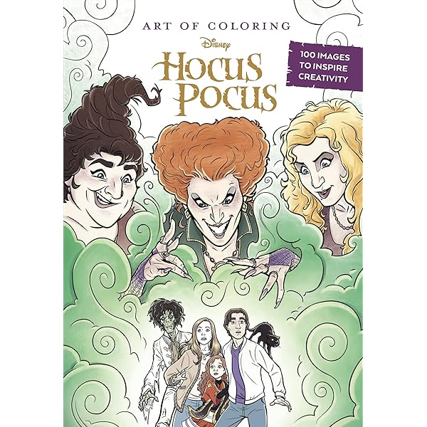 Art of coloring hocus pocus disney books books