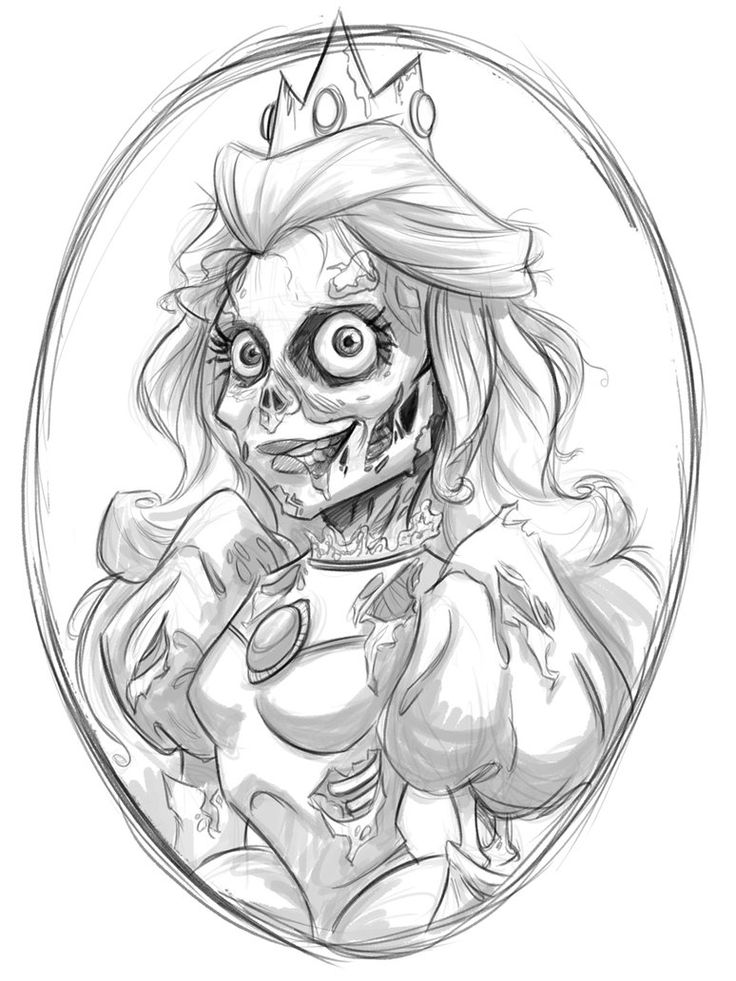 Mario bros zombie disney disney princess coloring pages coloring pages