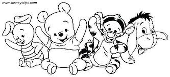 Disney jr coloring pages winnie the pooh drawing bear coloring pages cartoon coloring pages