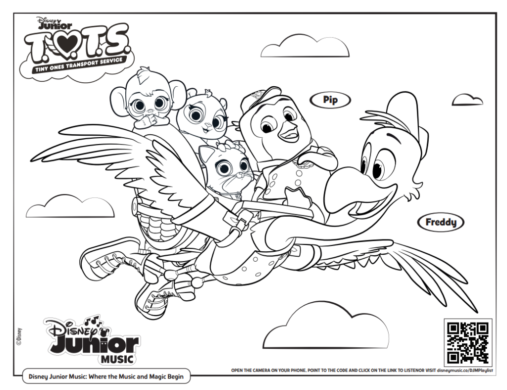 Free printable disney junior coloring pages disney music playlists