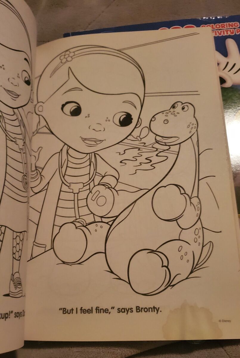 Disney junior coloring books