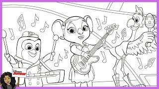 Disney junior tots coloring pages