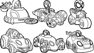 Ðð spidey and his amazing friends coloring pages