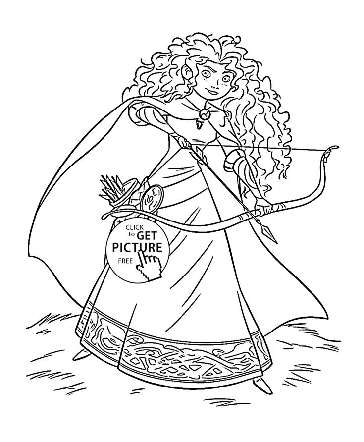 Brave princess merida coloring page for kids disney princess coloring pages prinâ disney princess coloring pages disney princess colors princess coloring pages