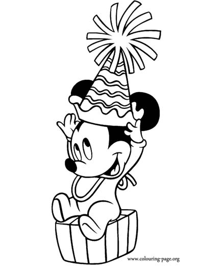 Mickey mouse coloring pages