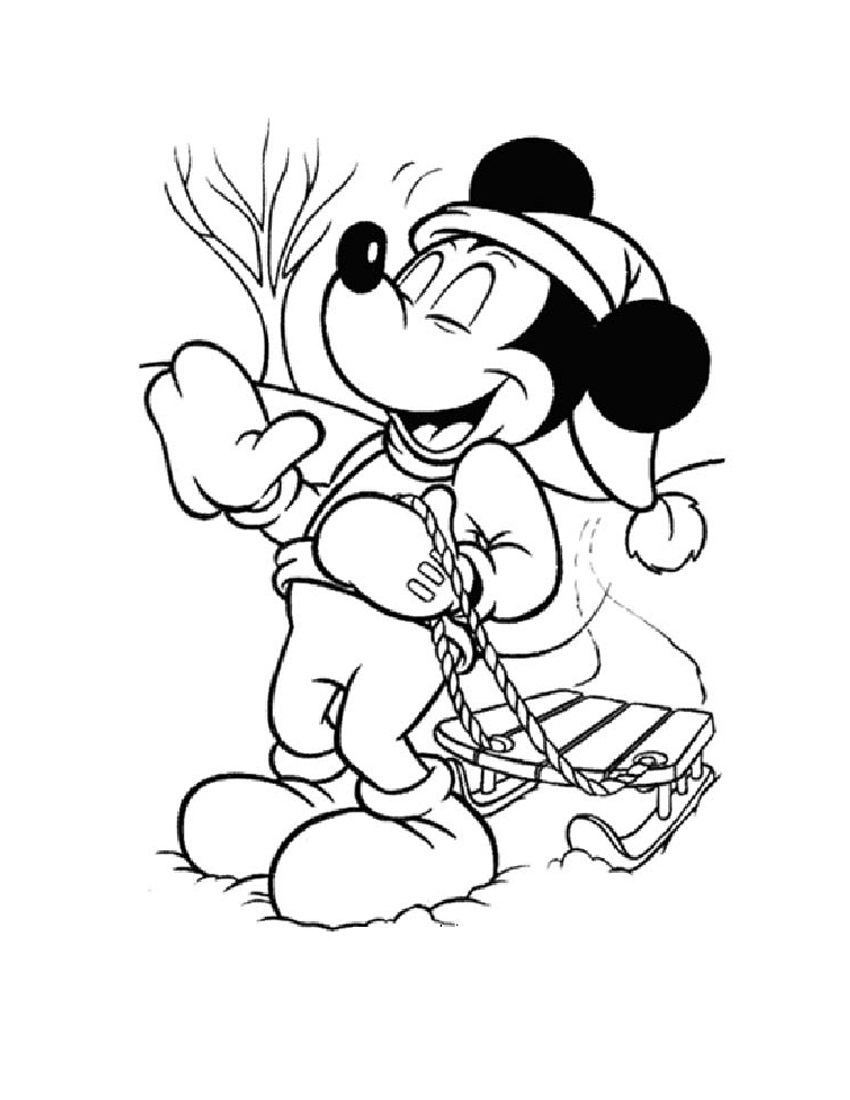 Free printable mickey mouse coloring pages for kids