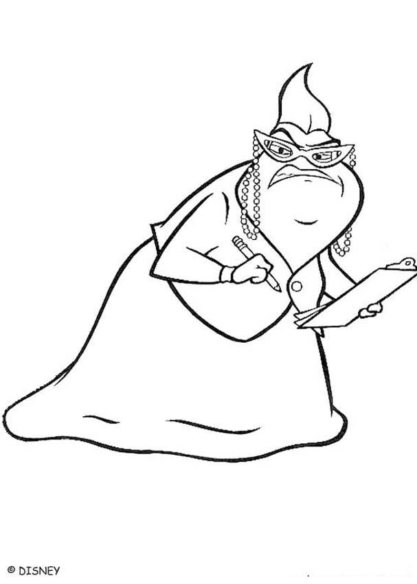 Roz coloring pages