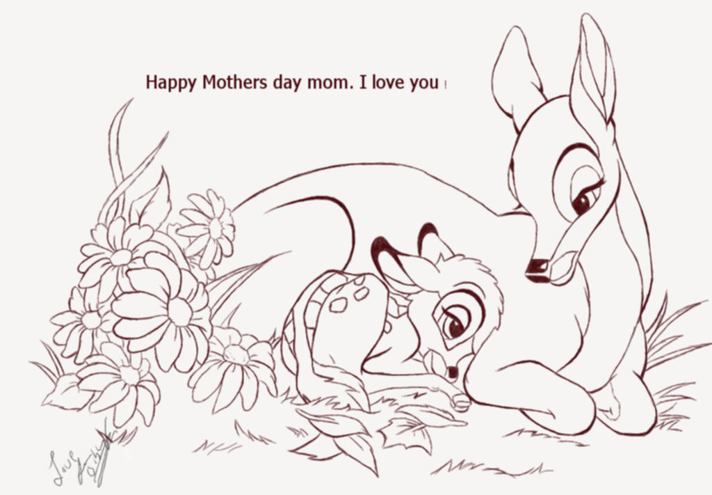 Disney bambi mothers day picture by jenilea on