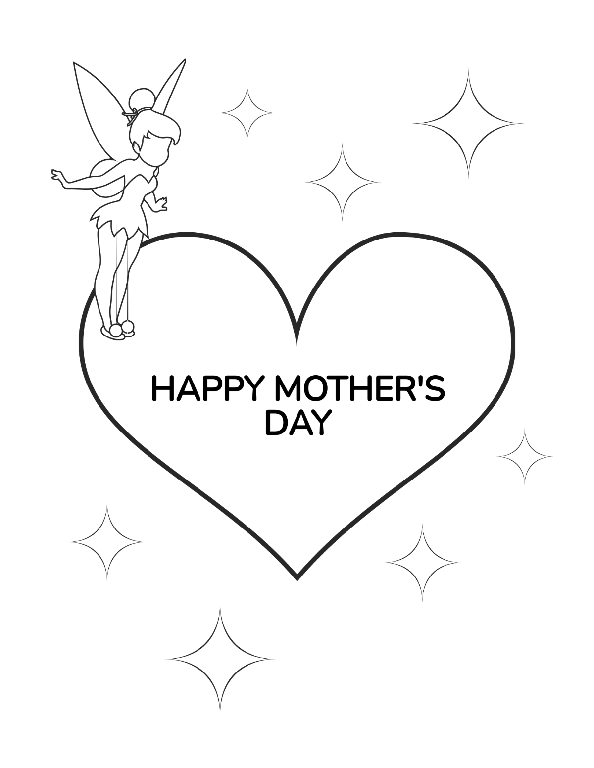 Free mothers day coloring page s examples