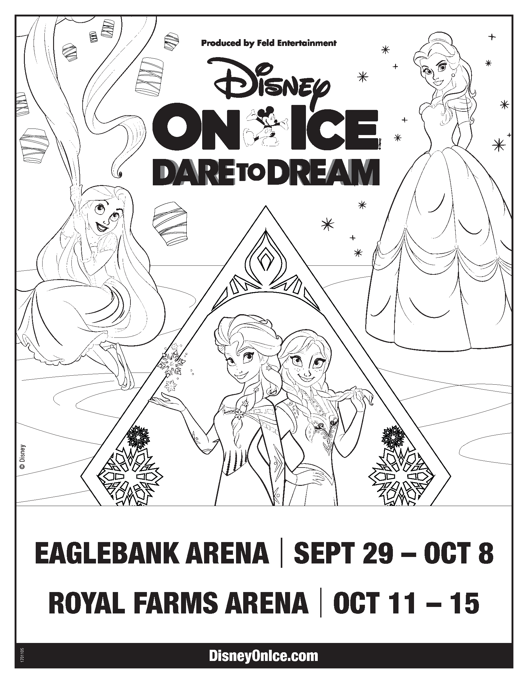 Disney on ice discount code trivia and coloring sheet macaroni kid