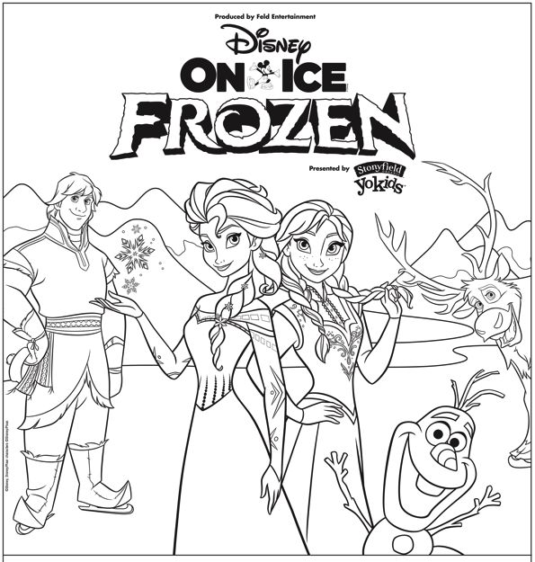 Frozen trivia from disney on ice frozen para colorear hojas para colorear de disney vãdeos de frozen