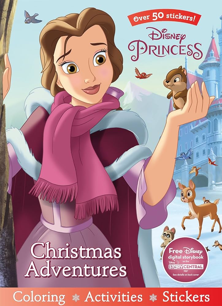 Disney prcess christmas adventures parragon books ltd books