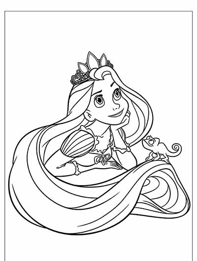 Updated free tangled coloring pages