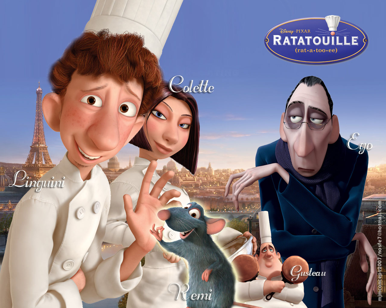 Desktop hintergrundbilder disney ratatouille animationsfilm