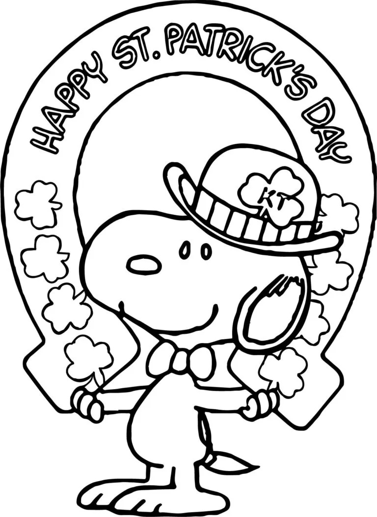 St patricks day coloring pages