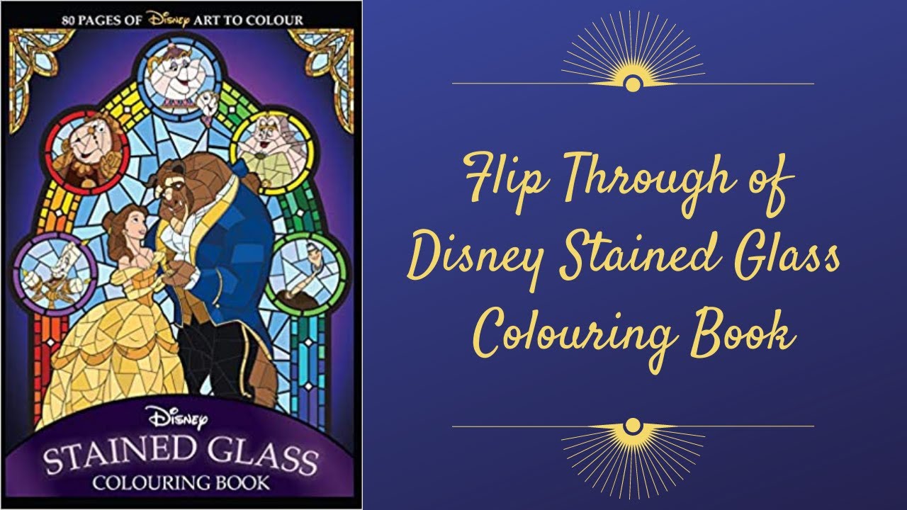 Flip through of disney stained glass