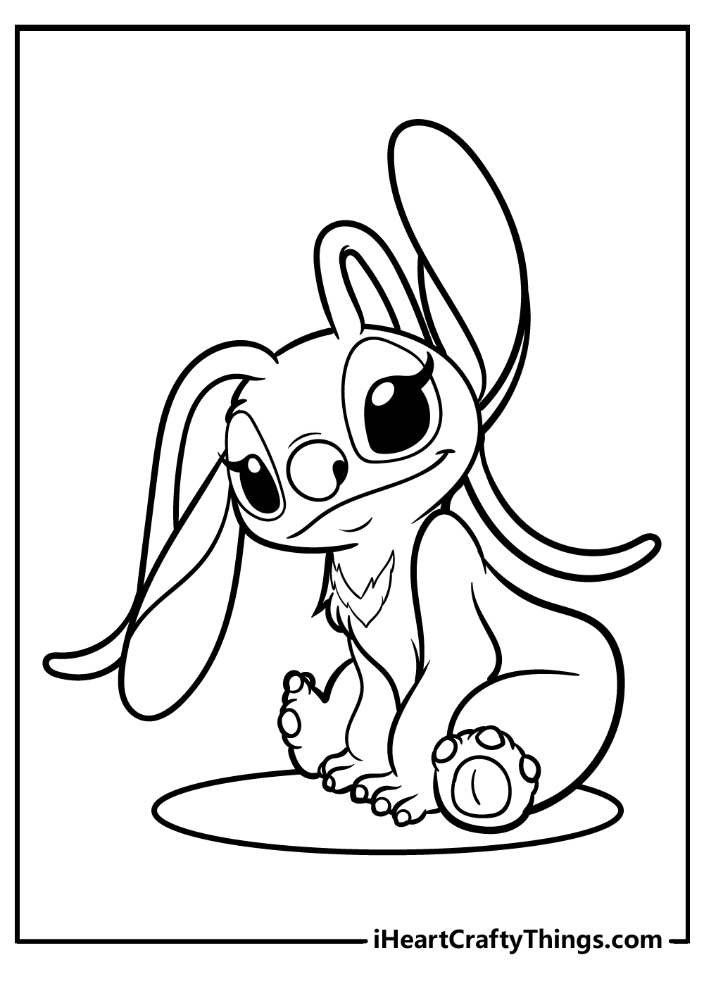 Lilo stitch coloring pages free printables