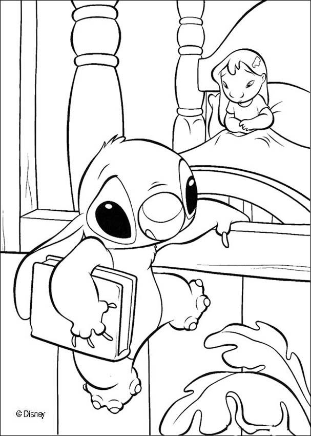 Lilo and stitch coloring pages