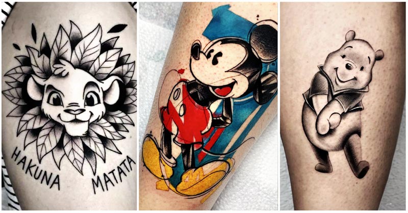 Updated magical disney tattoos for