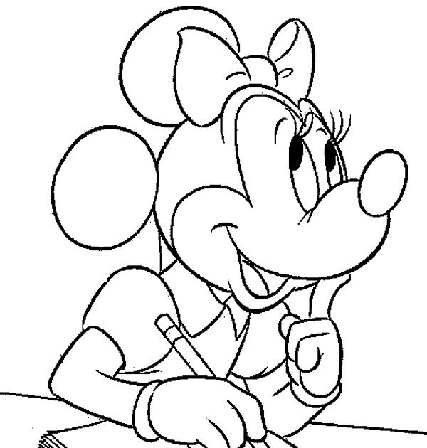 Here are some more free printable colouring pages featuring disney characters on thisâ minnie mouse coloring pages coloring pages free disney coloring pages