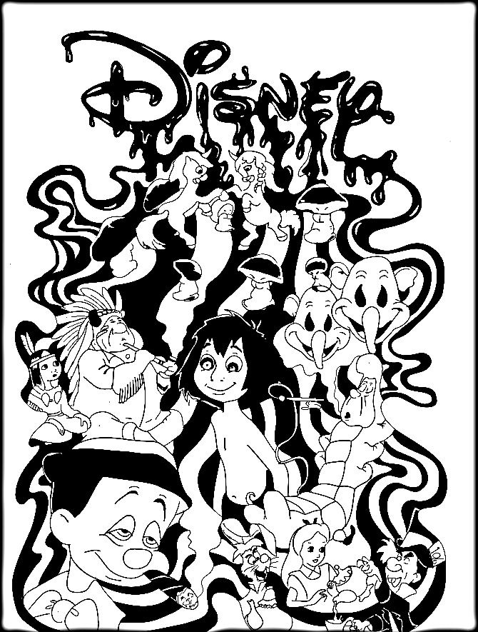 Image result for trippy printable coloring pages disney coloring pages adult coloring books printables coloring pages