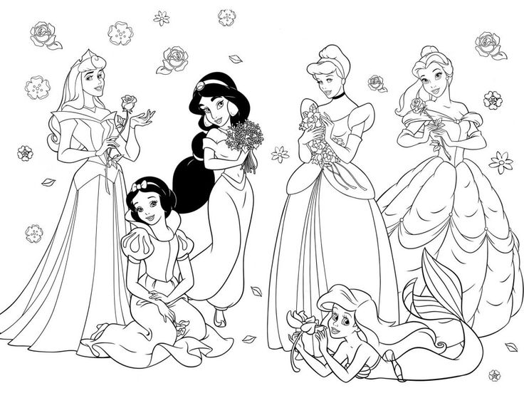 Valentines disney coloring pages