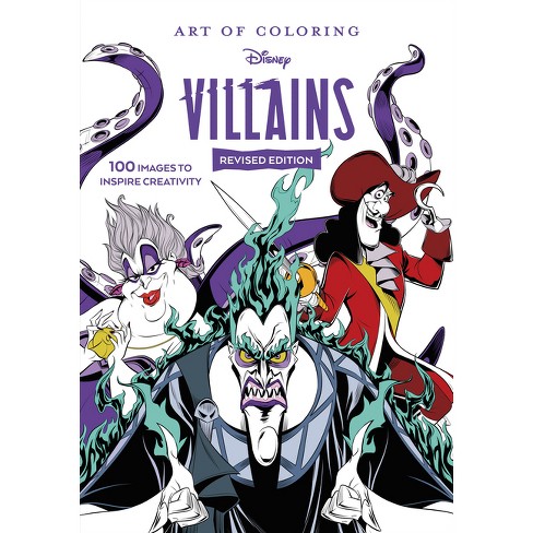 Art of coloring disney villains
