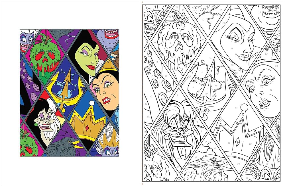 Disney villains color