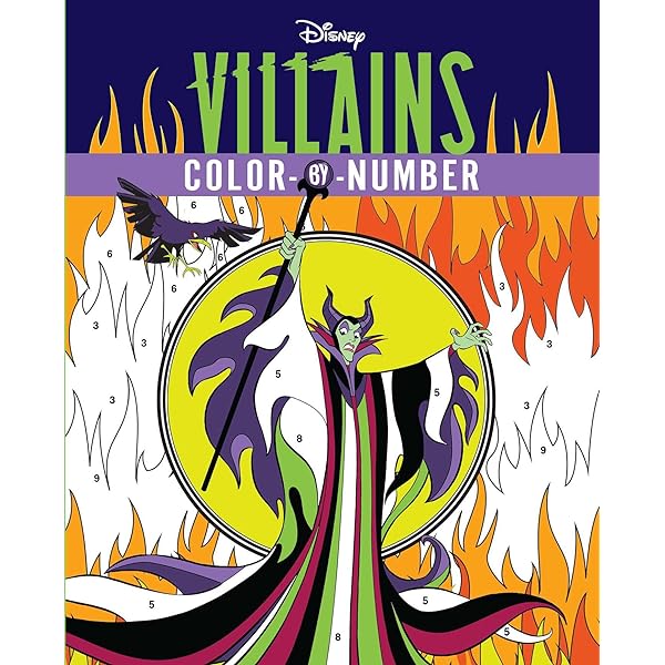 Disney villains color