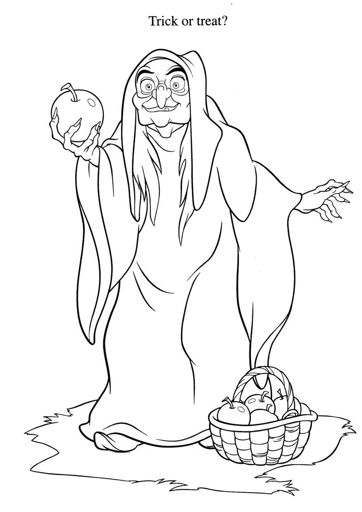 Disney coloring pages witch coloring pages disney coloring pages snow white coloring pages