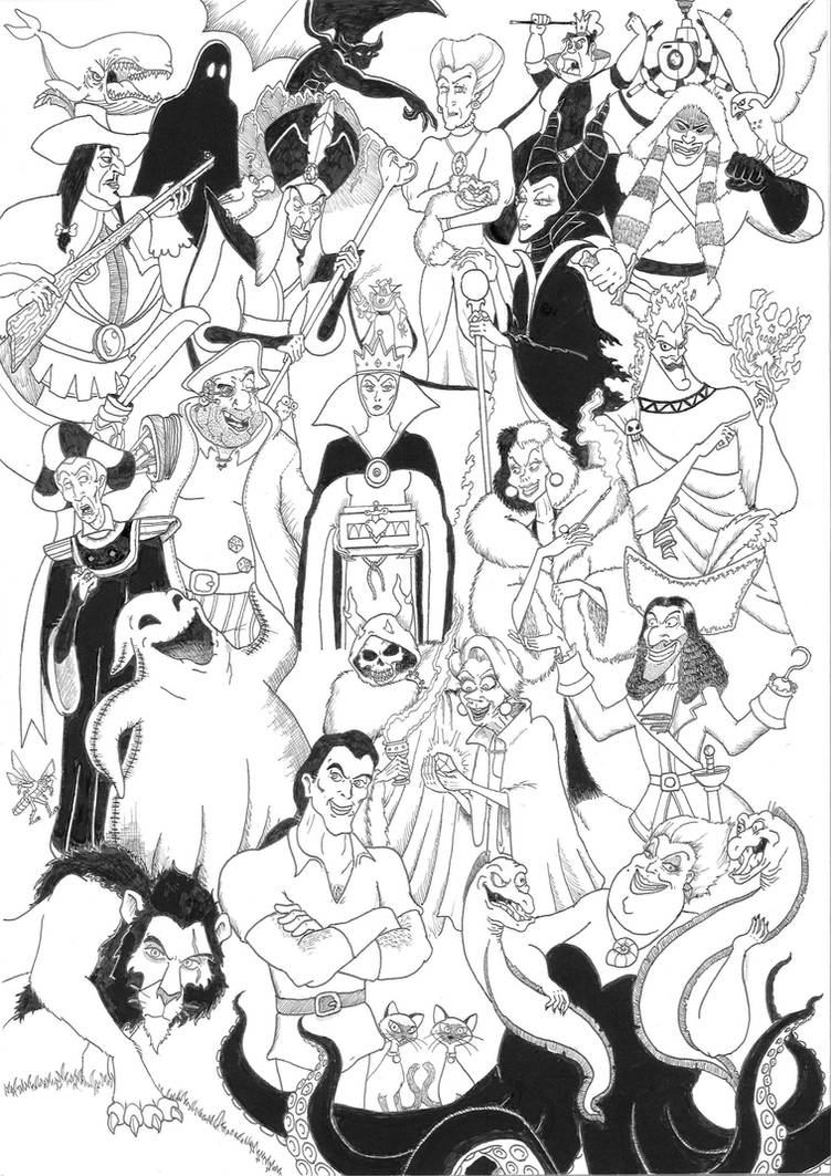 Disney villains pilation by on