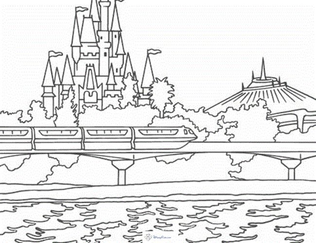 Disney magic kingdom coloring pages disney coloring pages disney activities disney coloring sheets