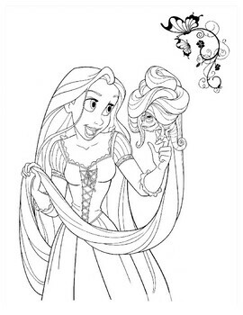 Disney world coloring pages by happy chi tpt