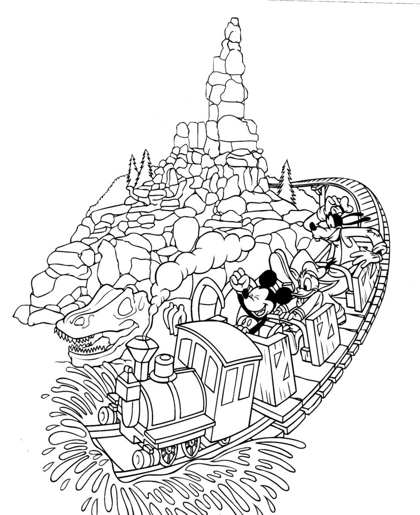 Walt disney world coloring pages â the disney nerds podcast