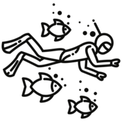 Scuba diving coloring pages free coloring pages