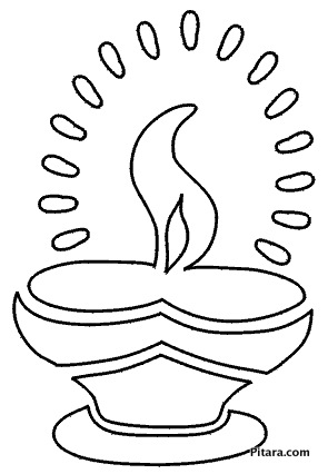 Diwali coloring pages for kids kids network