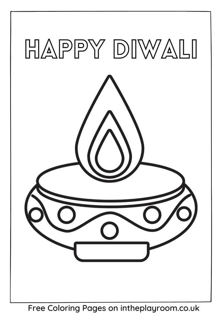 Free printable diwali louring pages for kids adults diwali for kids diwali lours diwali activities